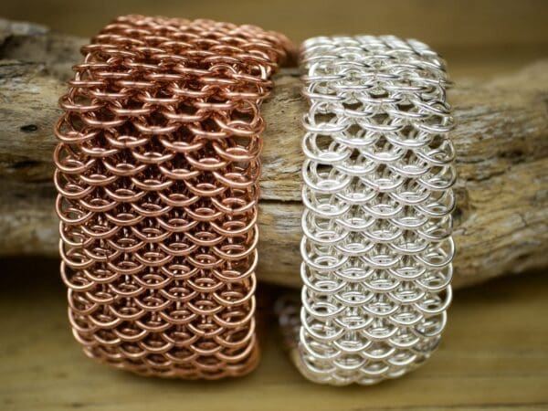Dragonscale Chain Maille Bracelet Kit Wide