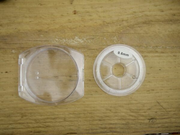 0.6mm Round Elastic Approx 15m roll.