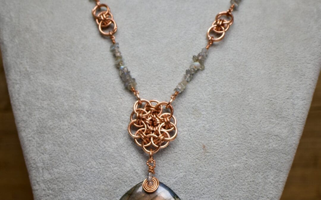 A look into the December Relax n Craft Chain Maille Box
