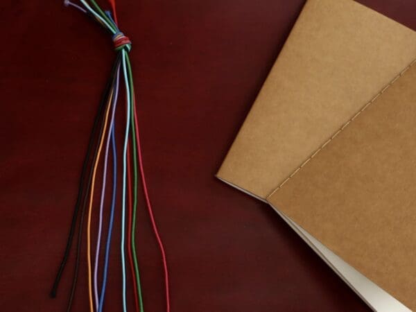 Leather Journal Cover Kit - Bordeaux A5 size