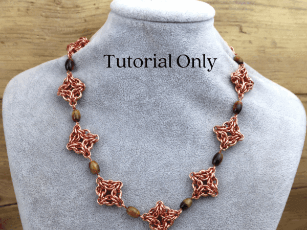Celtic Labyrinth Unit Chain Maille Tutorial