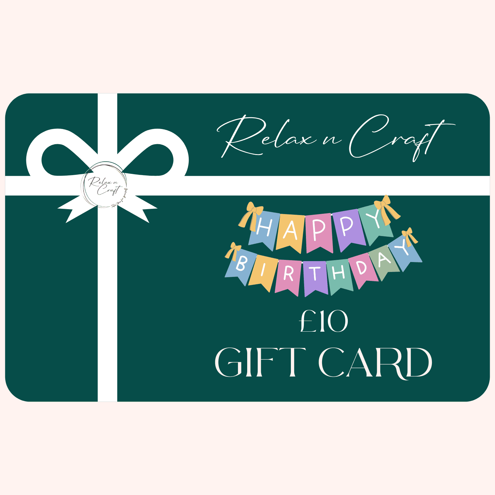 Relax n Craft Gift Card £10 - Image 2