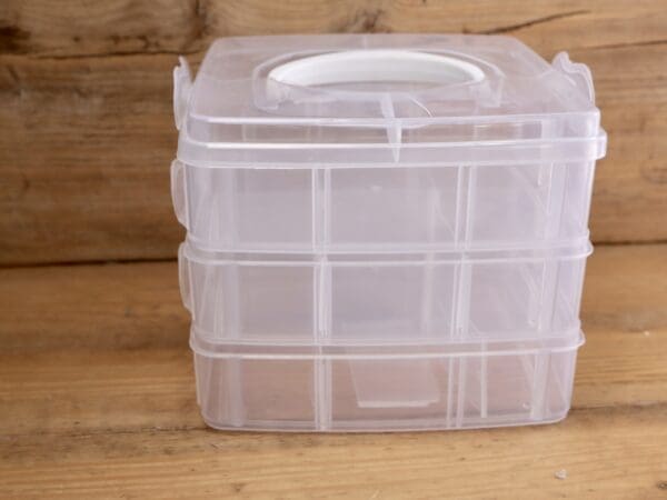 Three-Tier Craft Storage Box